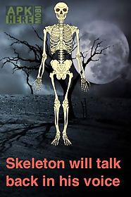 talking skeleton