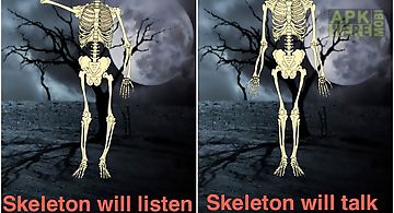 Talking skeleton