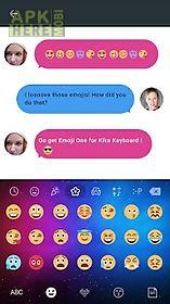 emoji one kika keyboard plugin