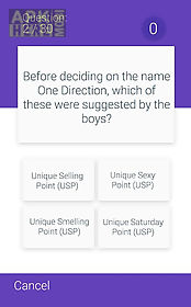 fan quiz for one direction