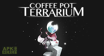 Coffee pot terrarium