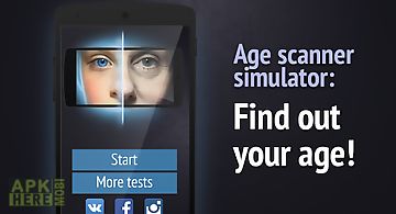 Face scanner: what age