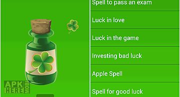 Luck spells