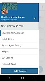 new relic android app
