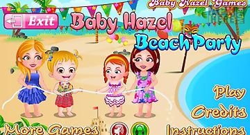 Baby hazel beach party
