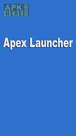 apex launcher