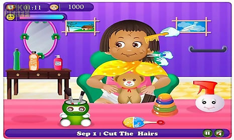 baby hair care game