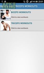 biceps and triceps workouts body