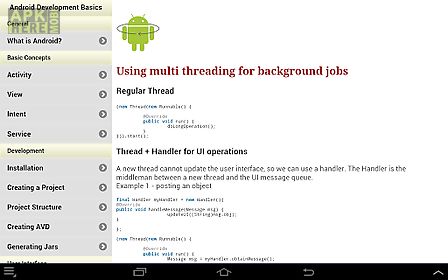 developing android apps basics