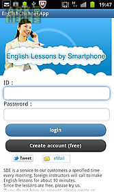 english lessons by smartphone