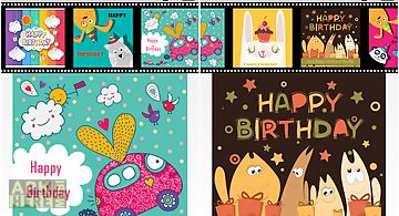 Happy birthday card with voice