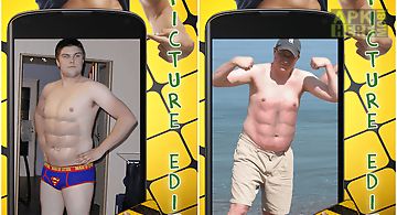 Men six pack picture editor