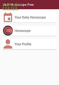 daily horoscope free