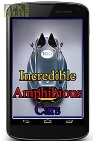 incredible amphibious cars