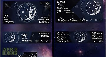 Constel go weather free theme