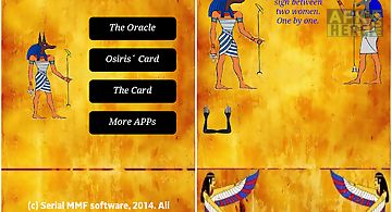 Egyptian tarot of the fortune