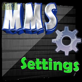 mms settings - data help