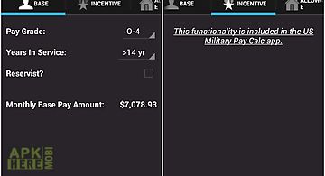 Us military pay calc free