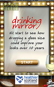drinking mirror
