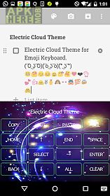 electric cloud emoji keyboard