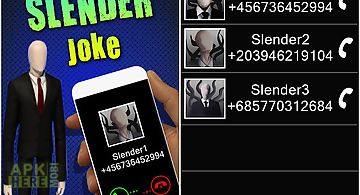 Fake call slender joke