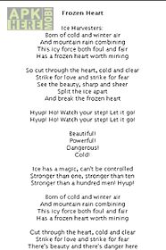 lyrics (frozen)
