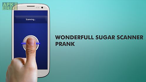 fingerprint sugar meter prank