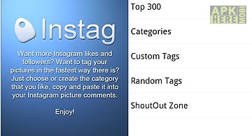 Instag - instagram tags