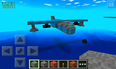 airplane of mine block craft