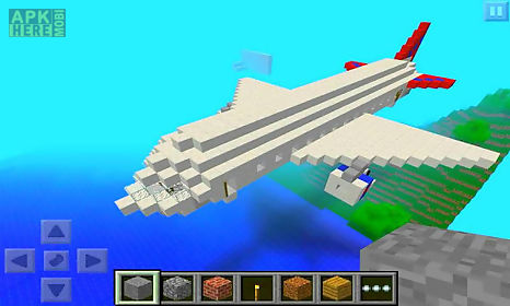 airplane of mine block craft