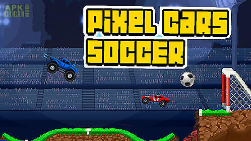 pixel cars: soccer