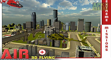 Air ambulance flying simulator
