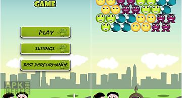 Bubbles shooting game