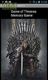 game of thrones - memory