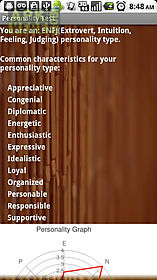 personality test