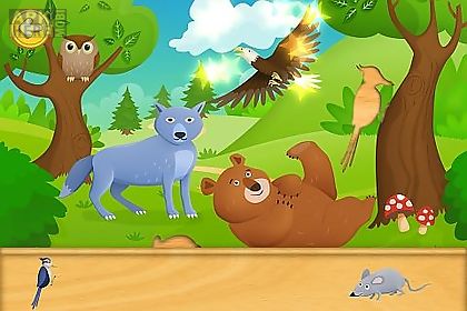 animal fun puzzle for toddlers