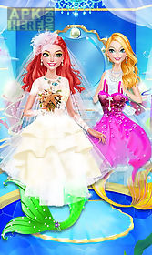 princess mermaid wedding salon