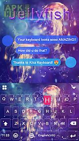 jellyfish kika keyboard theme