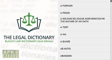Legal dictionary