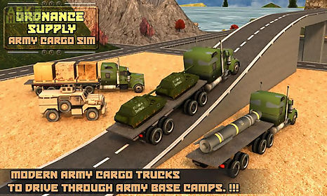 ordnance supply army cargo sim