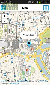 rome offline map guide hotels