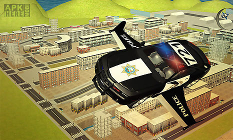 flying police car 3d simulator