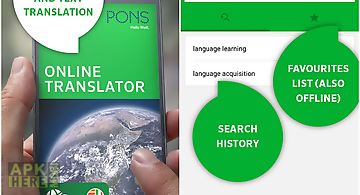 Pons online translator