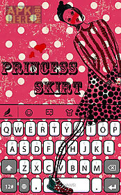 princess skirt hitap keyboard