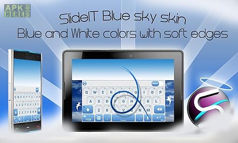 slideit blue sky skin