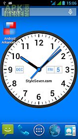 analog clock widget plus-7