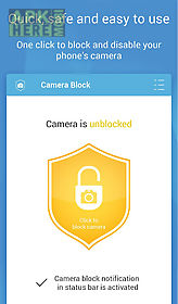camera block -anti spy-malware