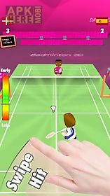 badminton smash 3d