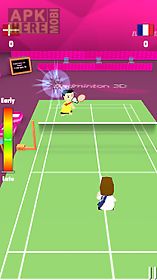 badminton smash 3d