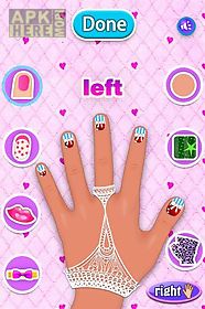 dress up -art nail girls